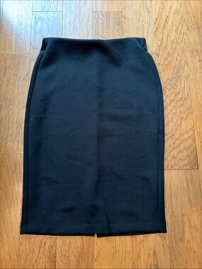 Old Navy Black Women's bounce fleece Pencil Skirt